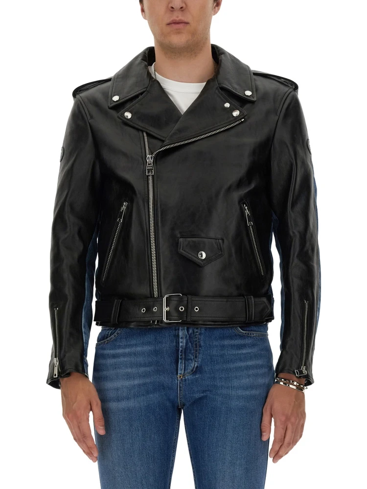 COMBO BIKER JACKET