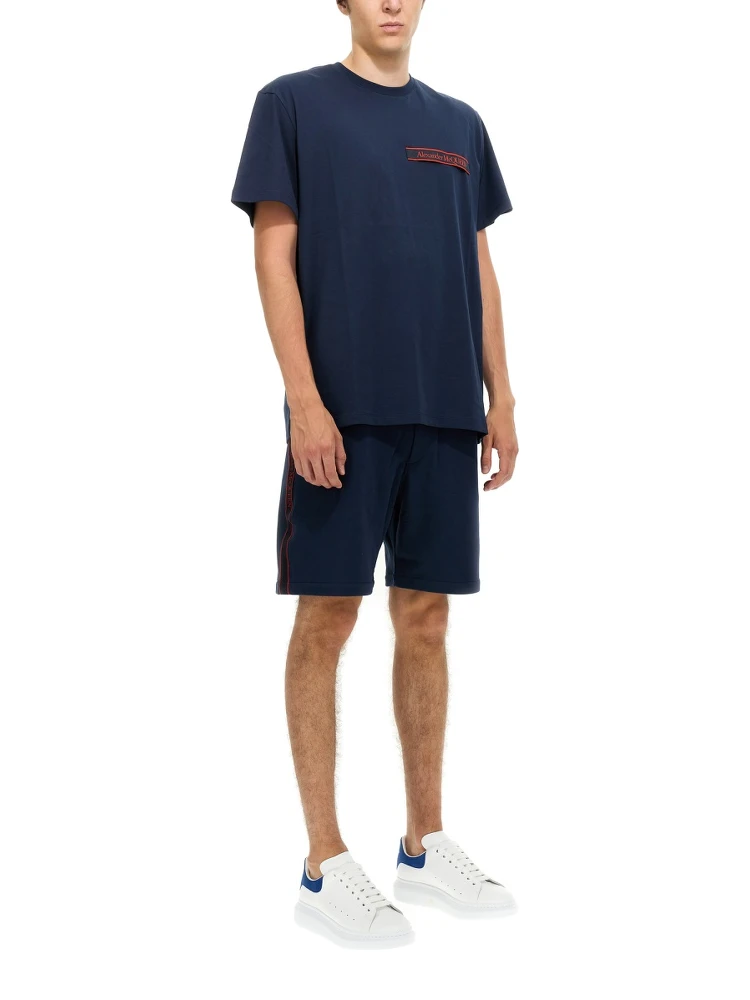 BERMUDA SHORTS WITH SELVEDGE LOGO BAND alternative