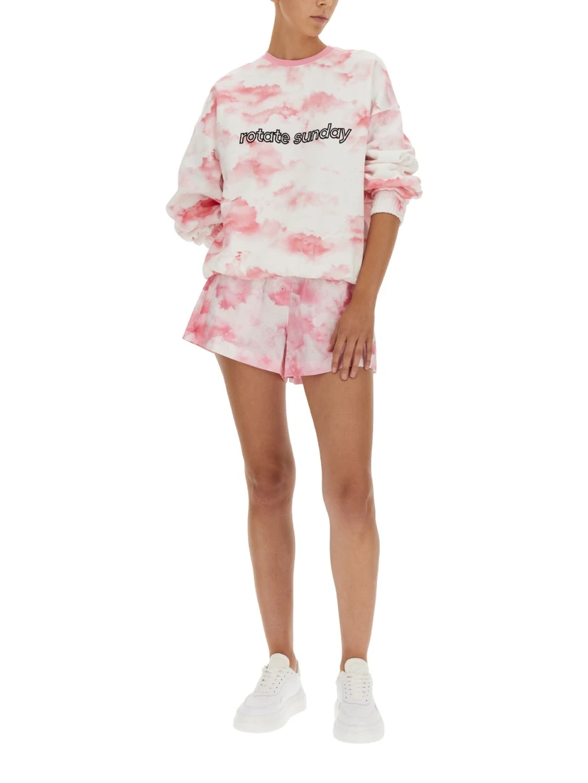 SWEATSHIRT WITH LOGO EMBROIDERY