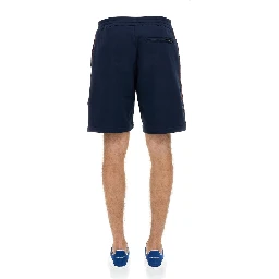 BERMUDA SHORTS WITH SELVEDGE LOGO BAND