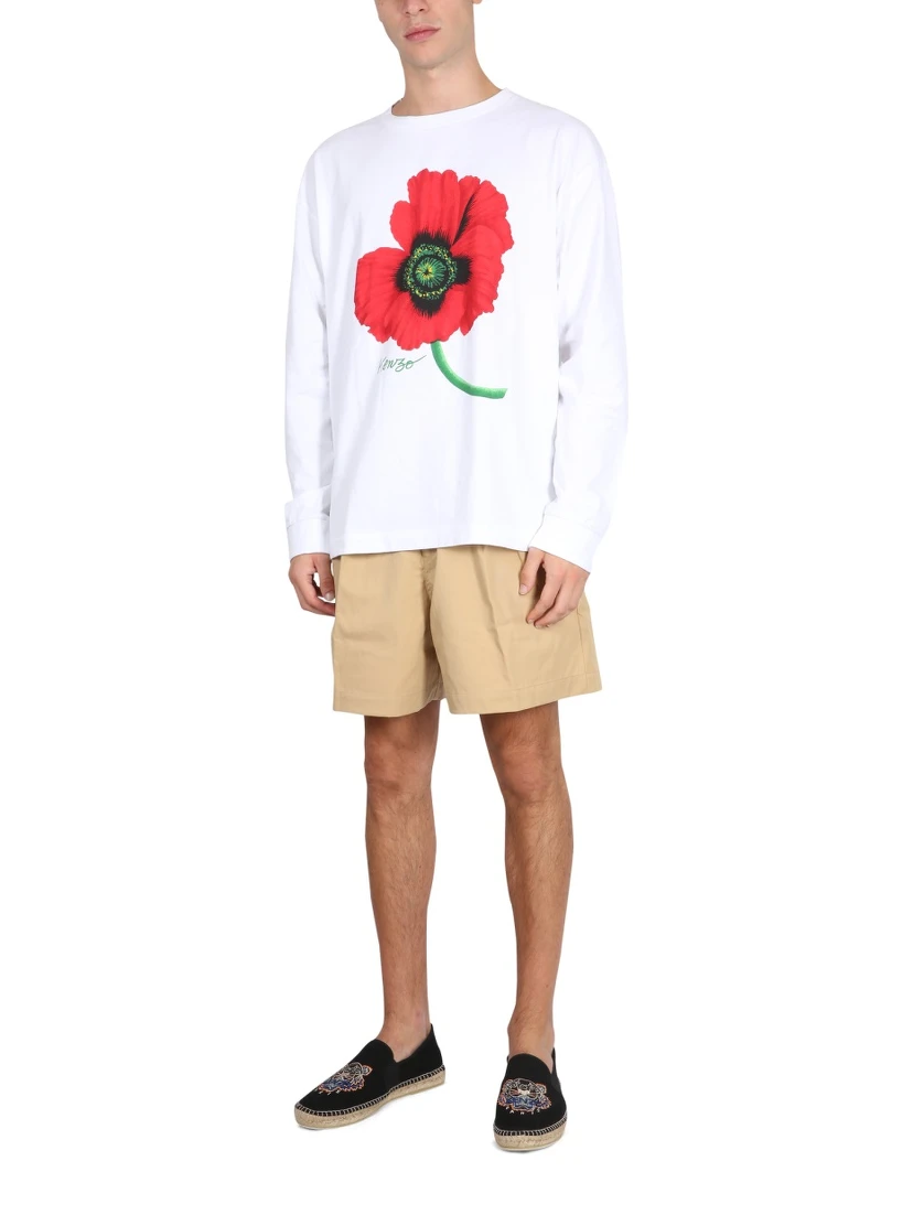 SHORT IN TWILL