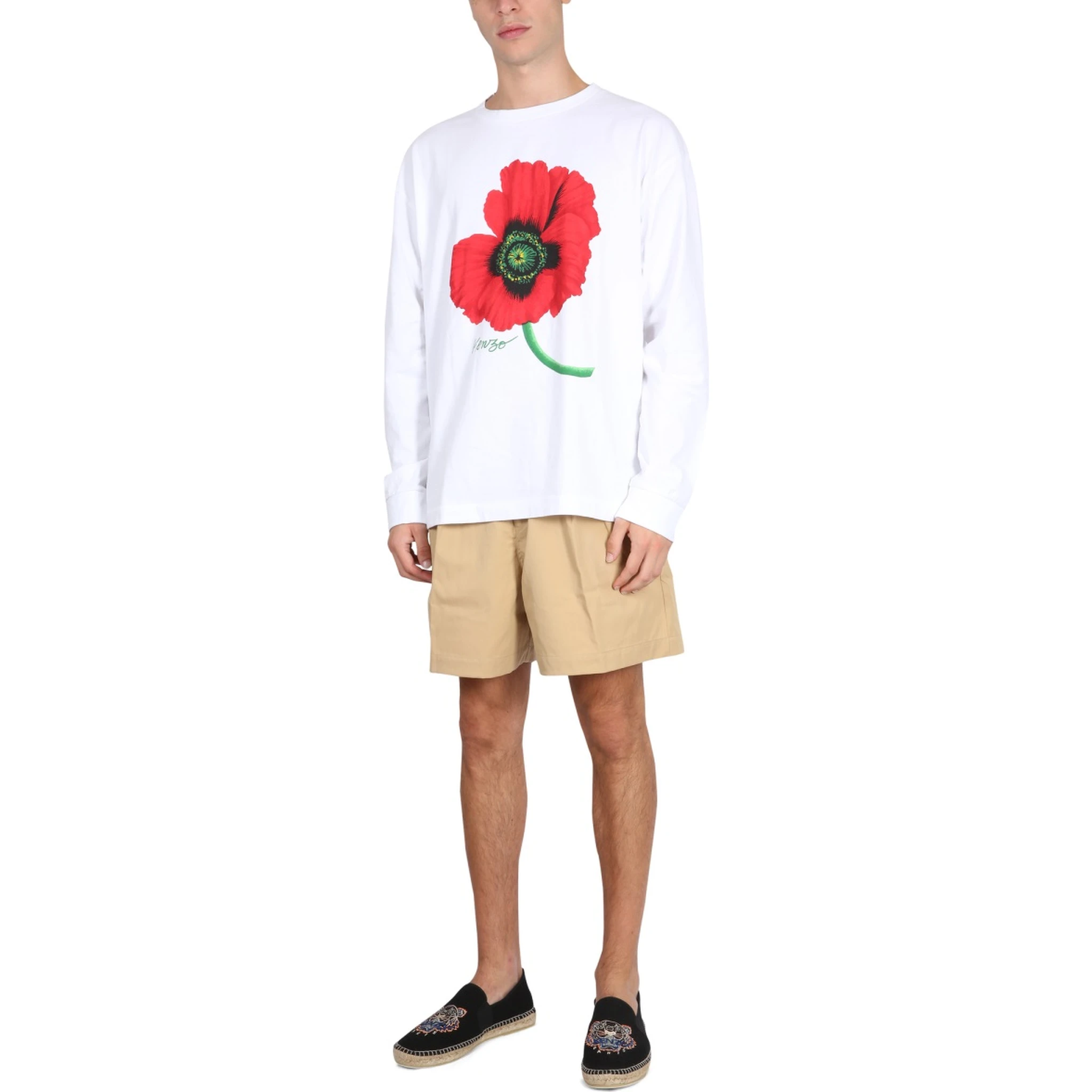 SHORT IN TWILL