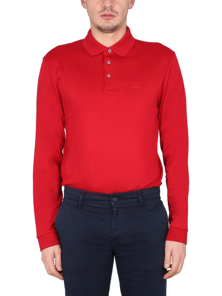 POLO WITH LOGO EMBROIDERY