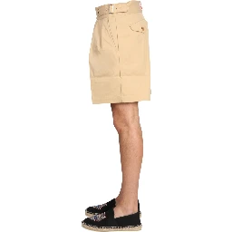 SHORT IN TWILL