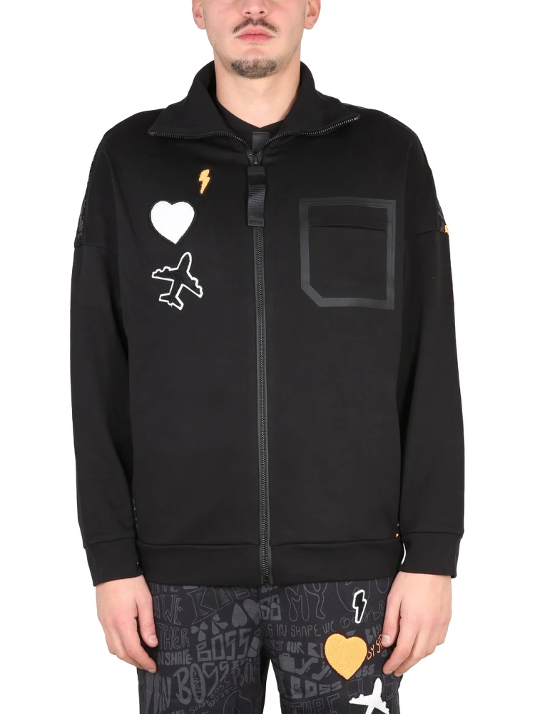 SWEATSHIRT WITH LOGO