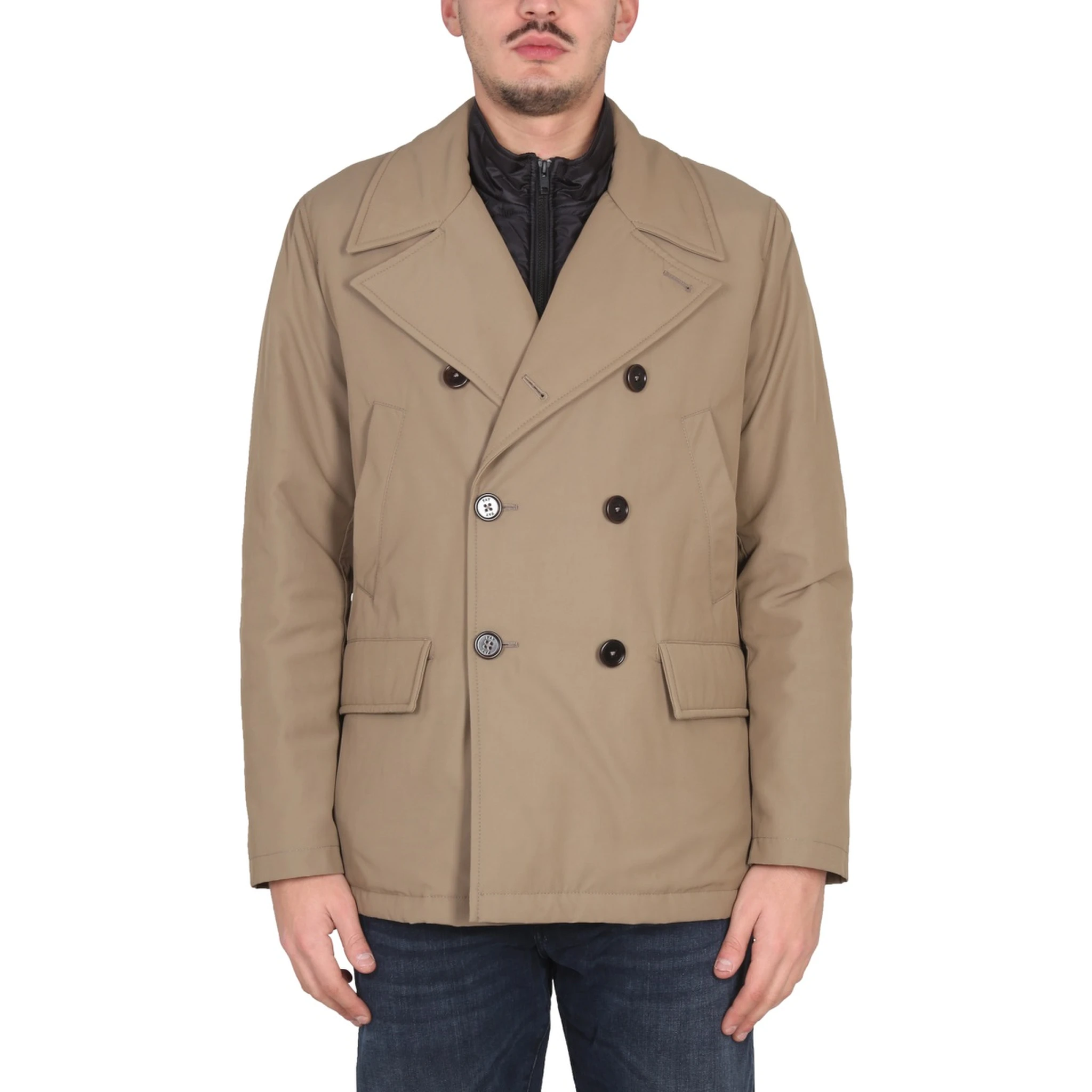 "PEACOT DOUBLE FRONT" COAT