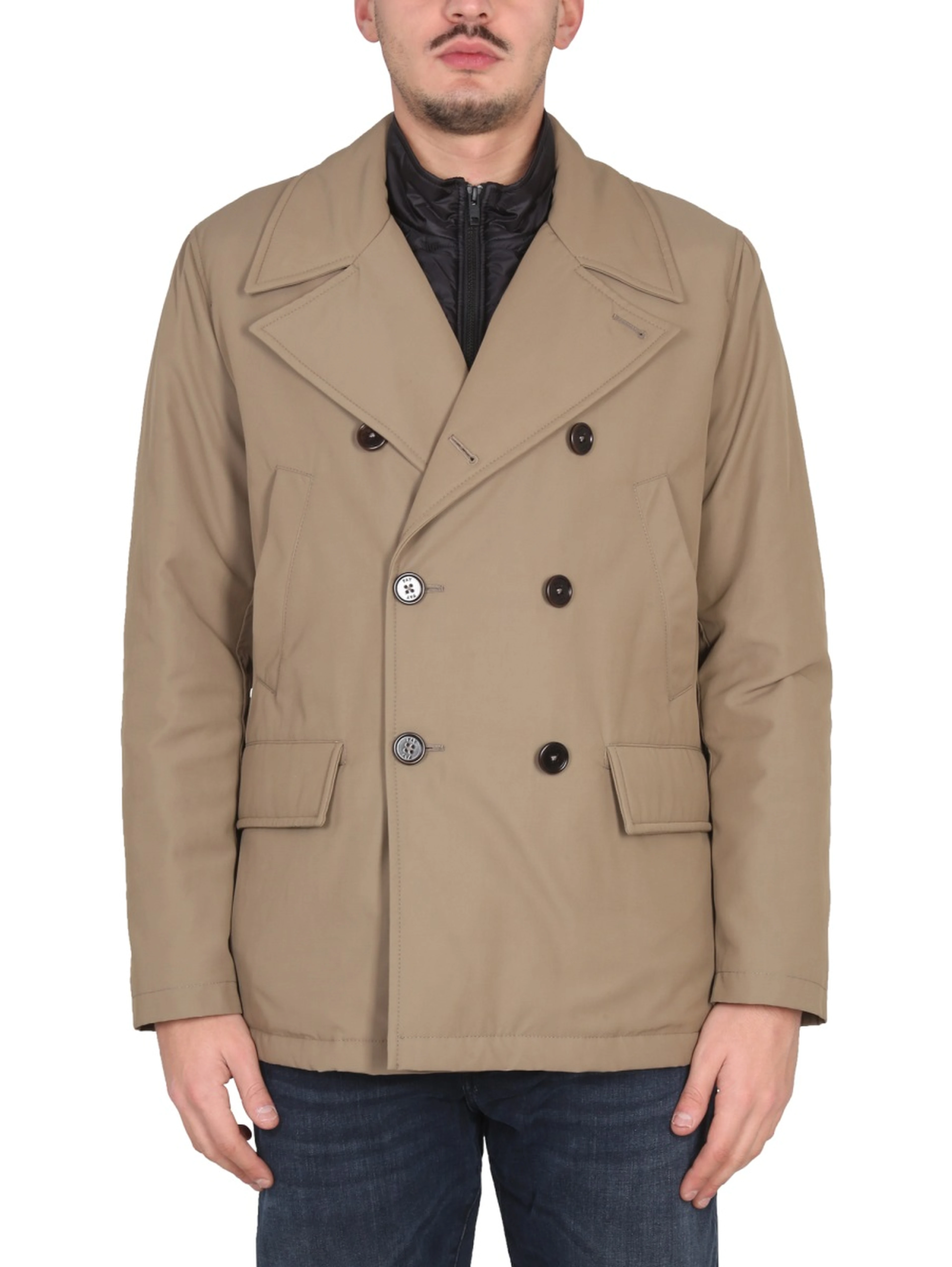 "PEACOT DOUBLE FRONT" COAT