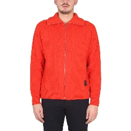 ZIPPERED CARDIGAN