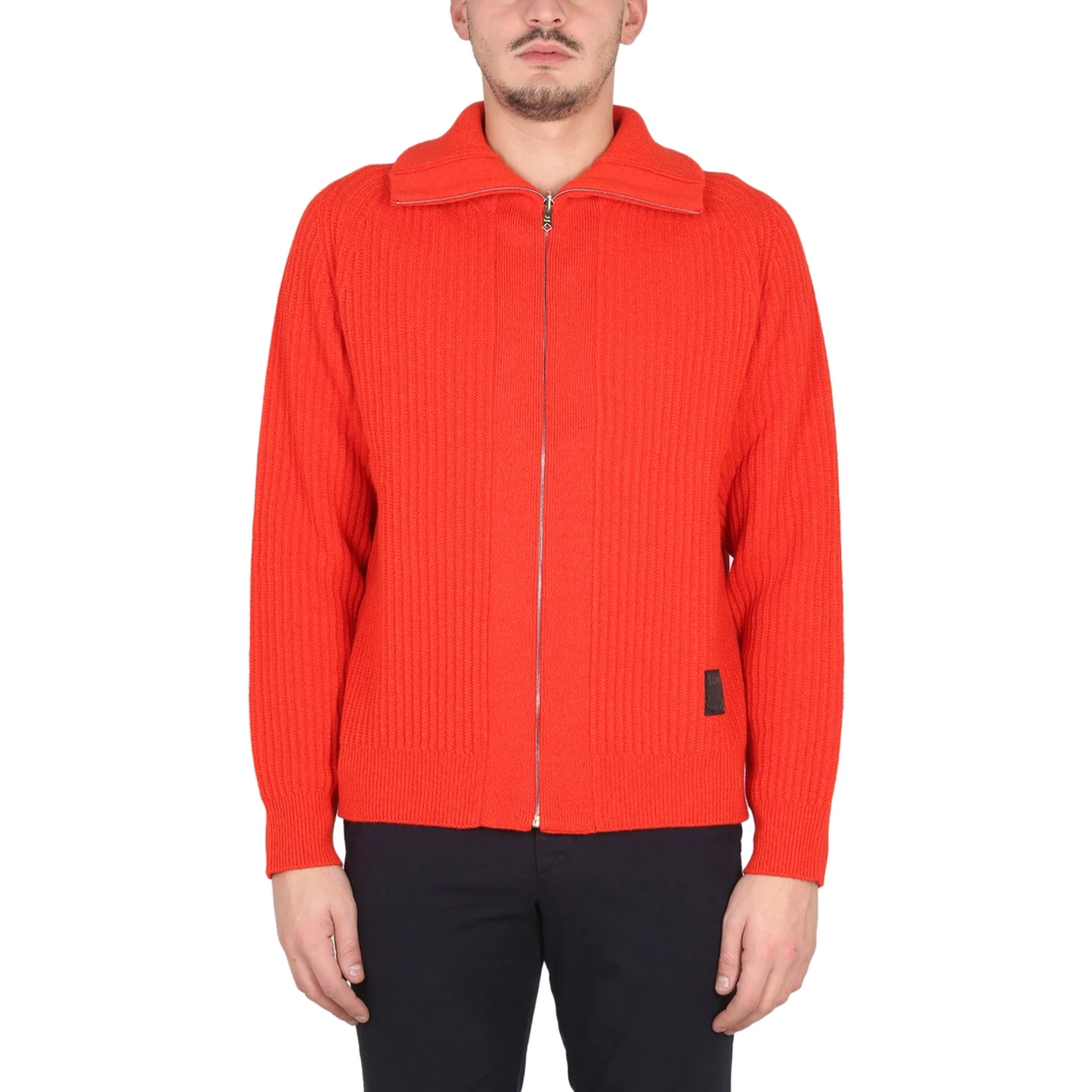ZIPPERED CARDIGAN