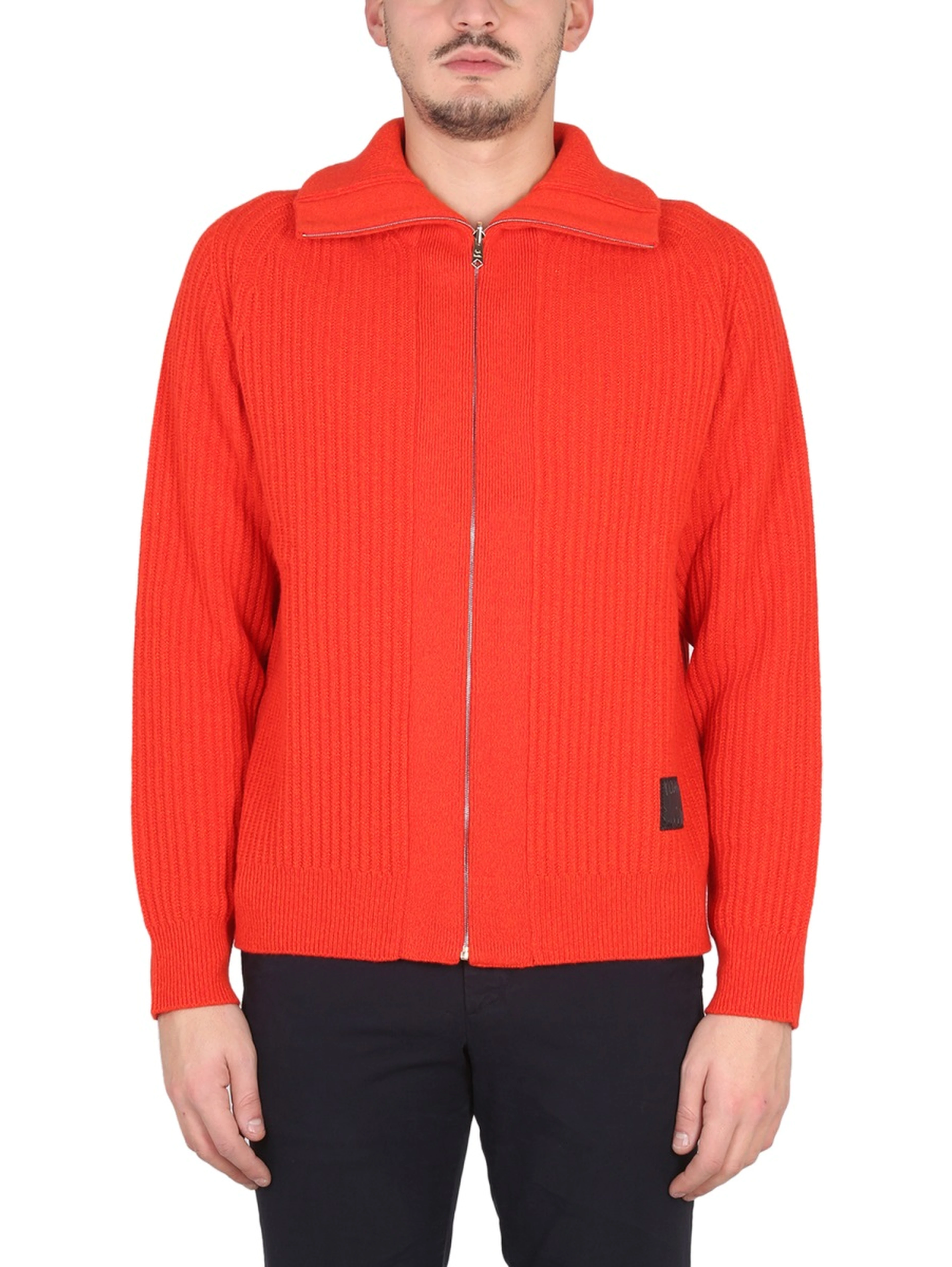 ZIPPERED CARDIGAN