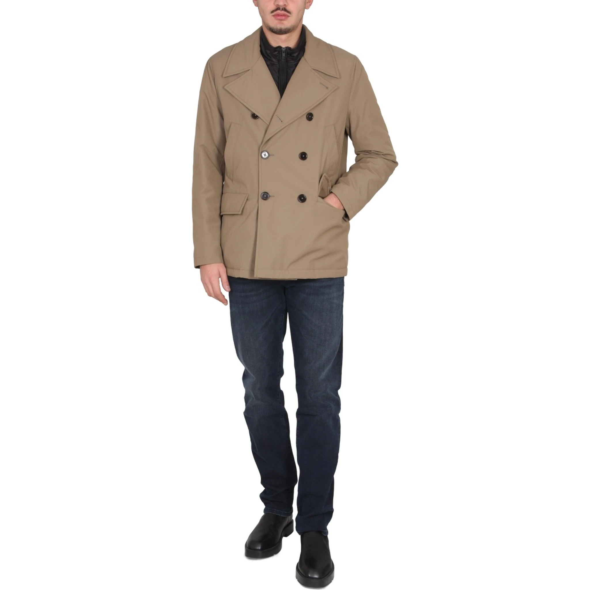 "PEACOT DOUBLE FRONT" COAT