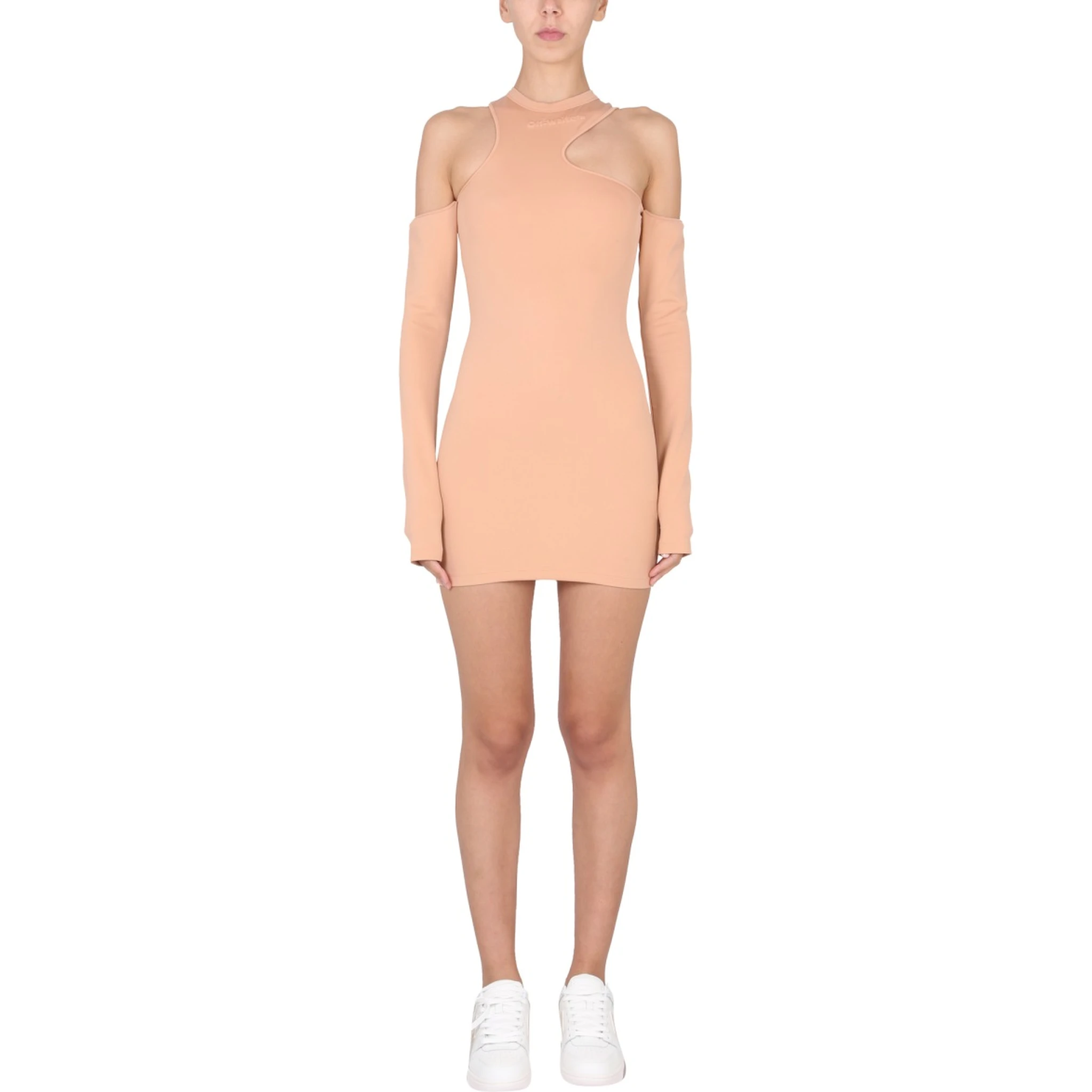 ASYMMETRIC MINI DRESS