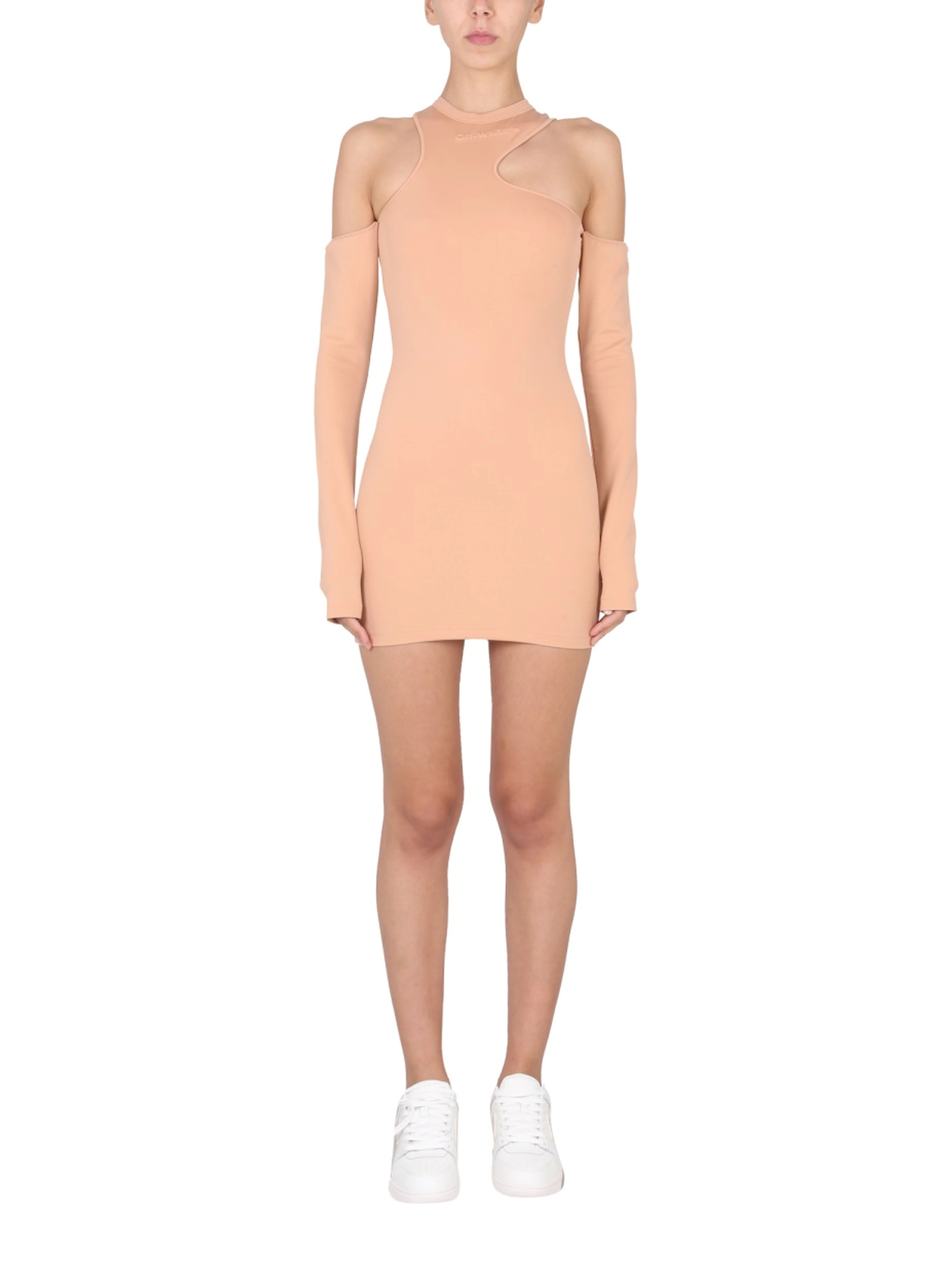 ASYMMETRIC MINI DRESS