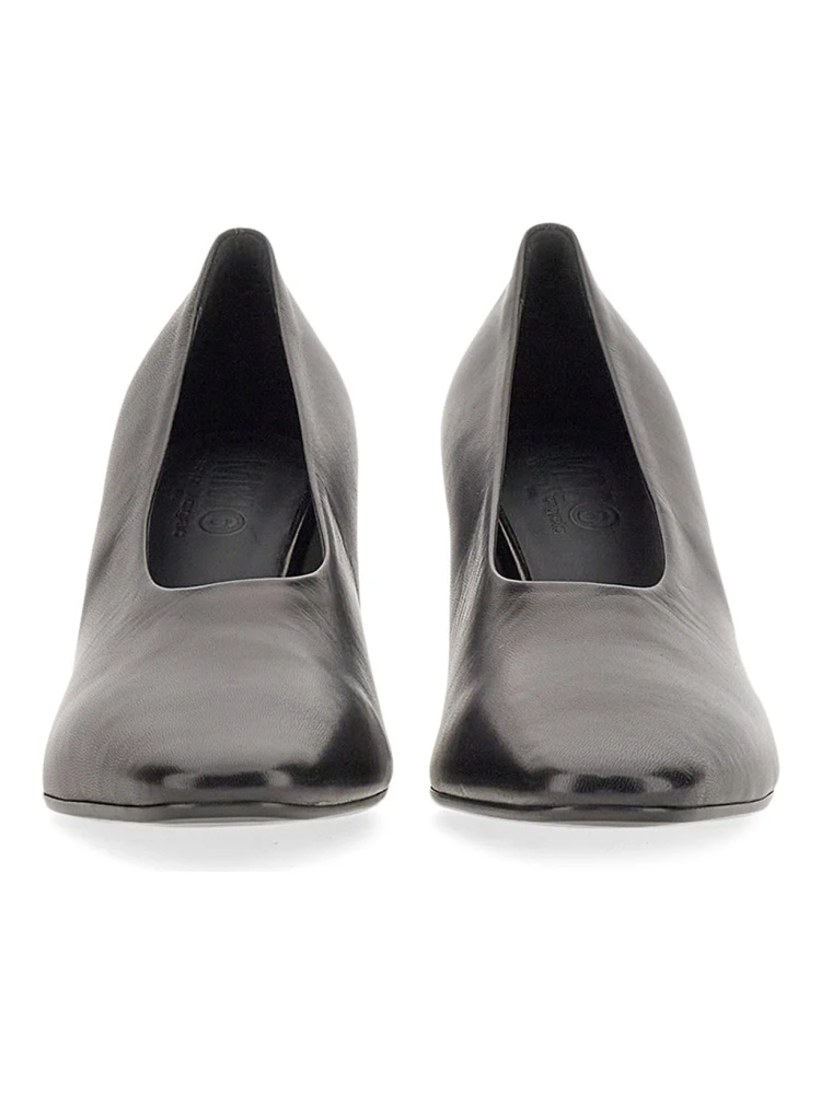 PUMP IN LEATHER alternative