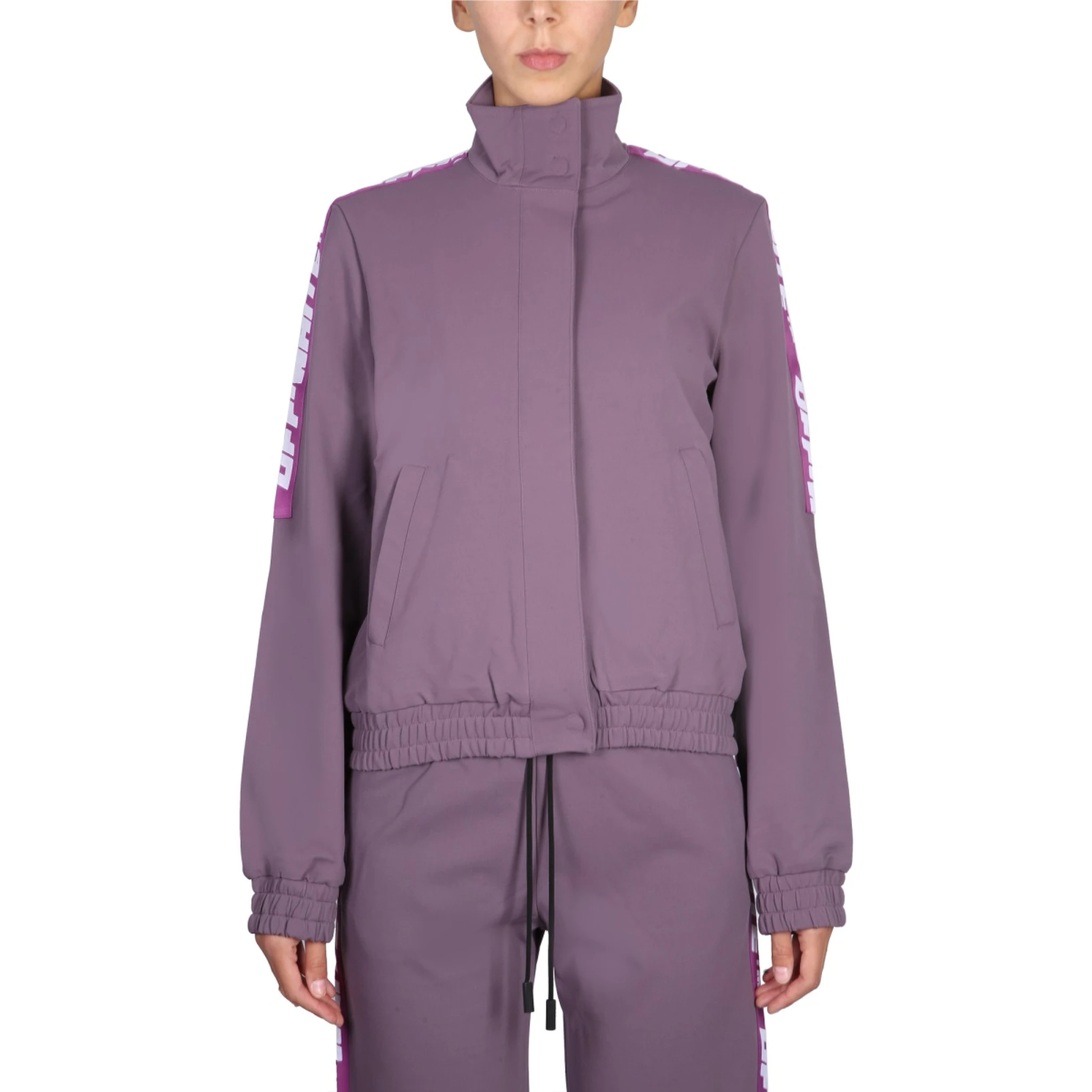 SWEATSHIRT WITH LOGO BANDS