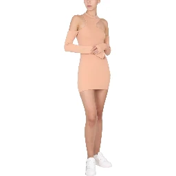 ASYMMETRIC MINI DRESS
