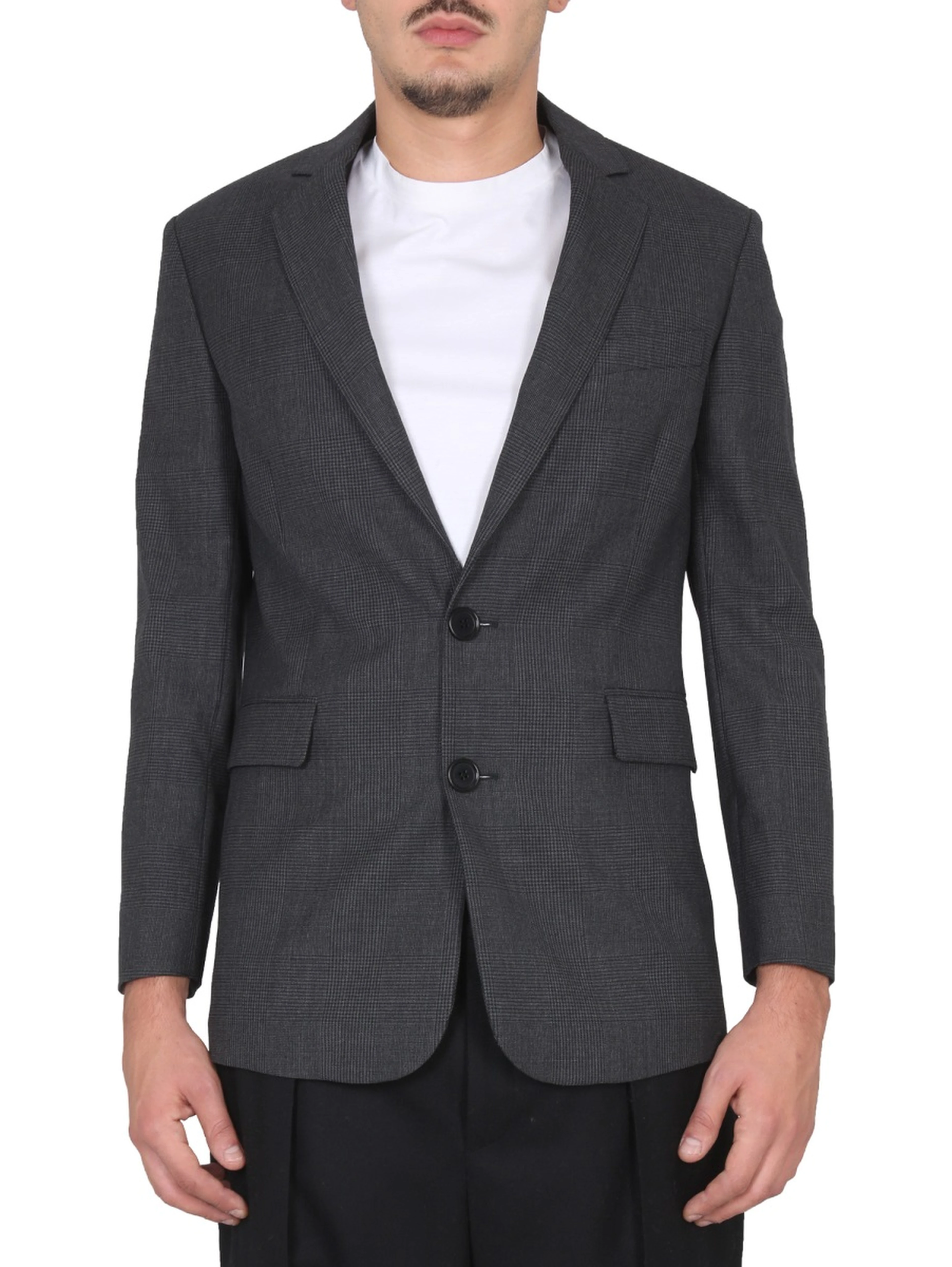 SINGLE-BREASTED VIRGIN WOOL JACKET
