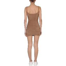 FUZZY DRESS WITH LOGO