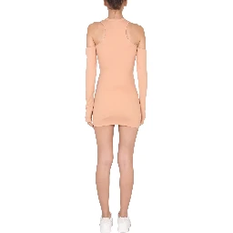 ASYMMETRIC MINI DRESS