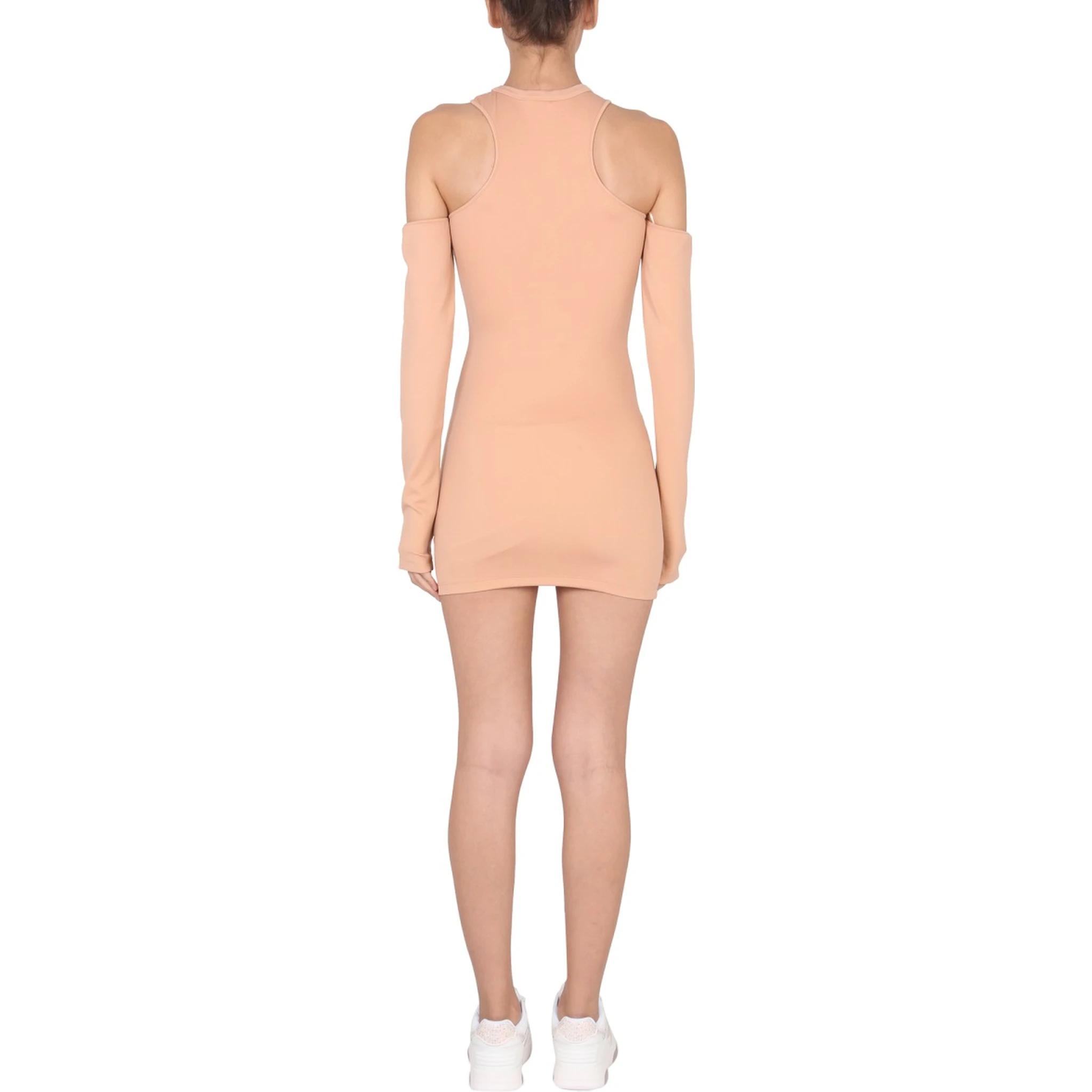 ASYMMETRIC MINI DRESS