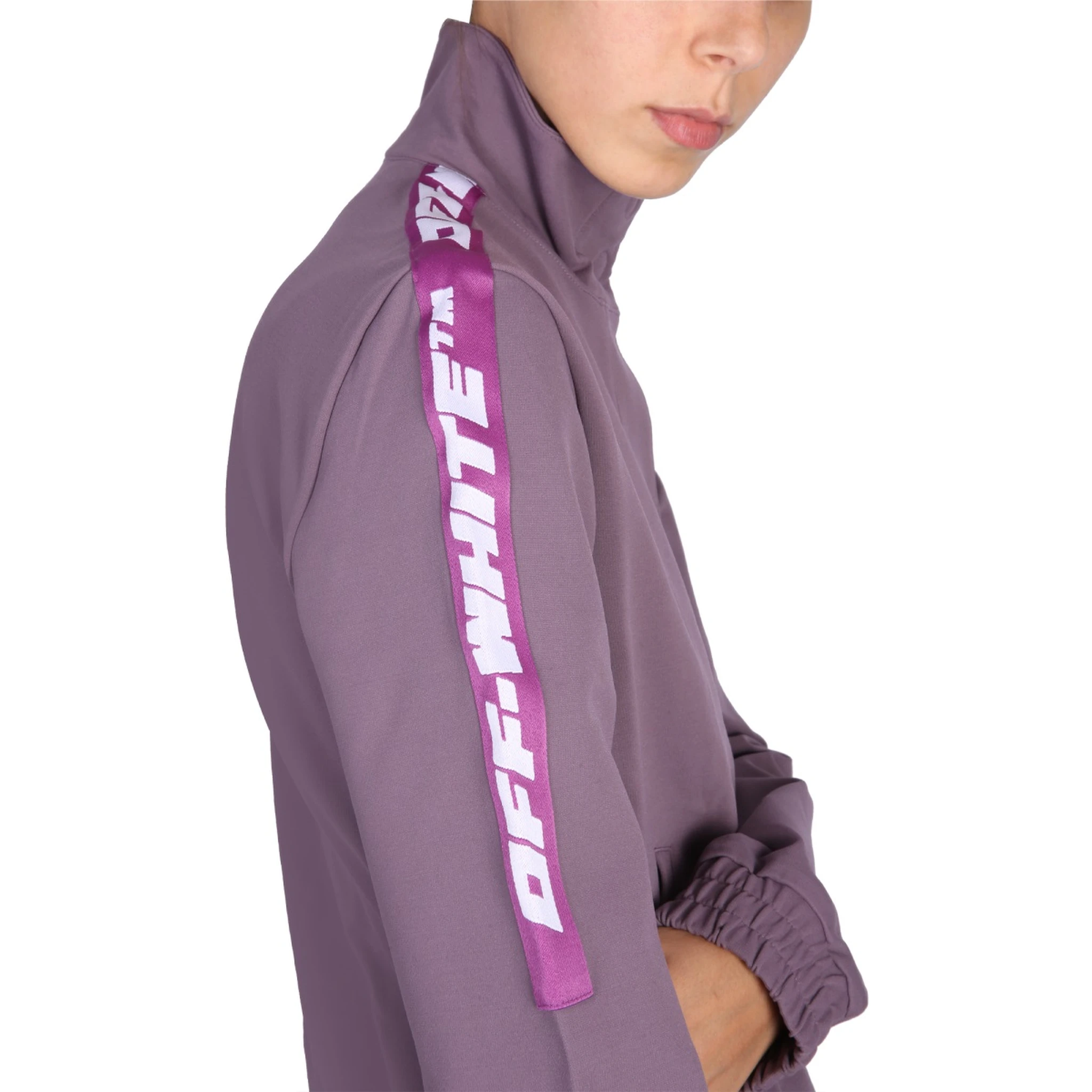 SWEATSHIRT WITH LOGO BANDS