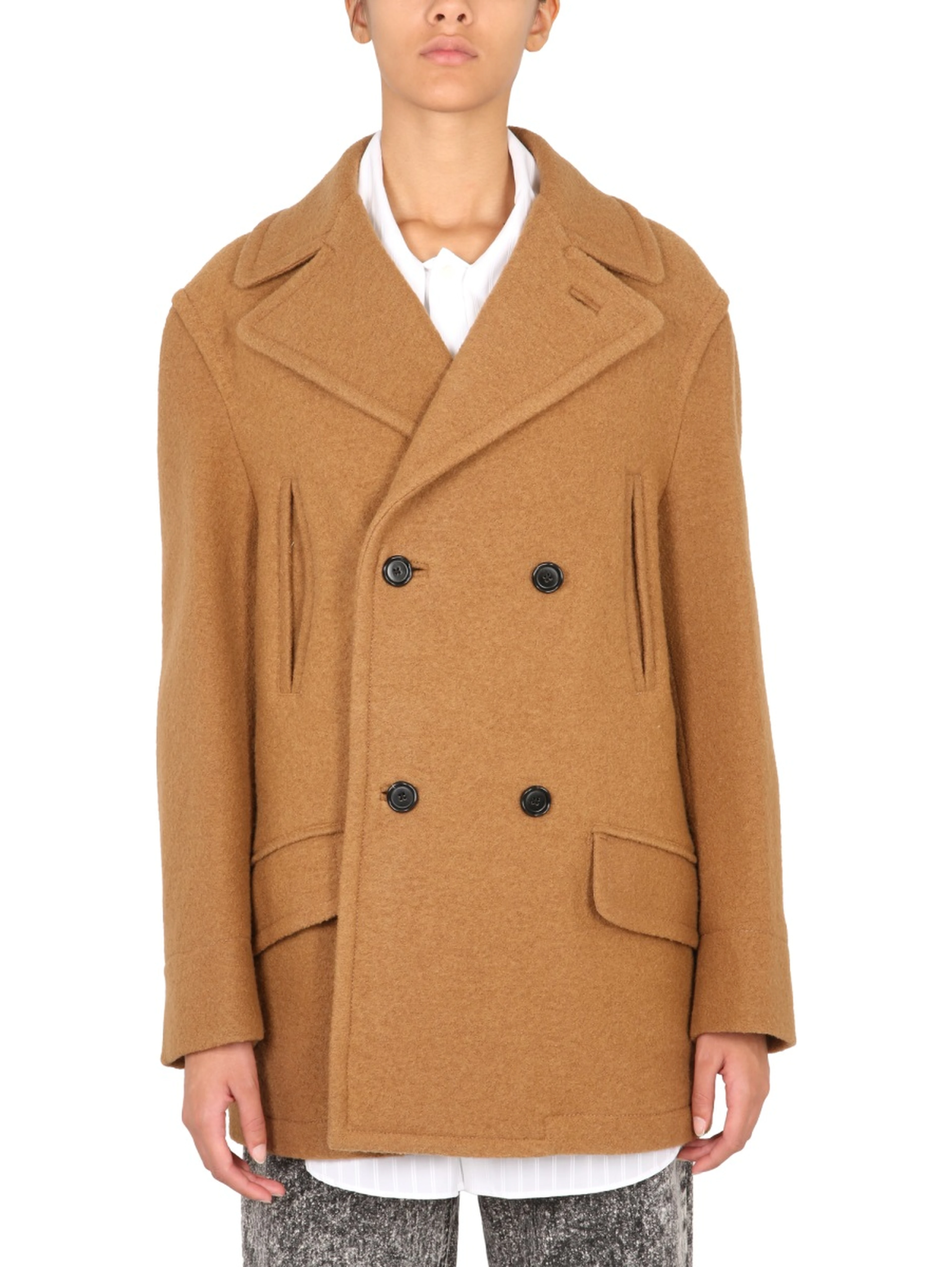 DOUBLE-BREASTED COAT