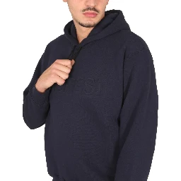 SWEATSHIRT WITH LOGO AND HOOD