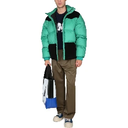 COLOR-BLOCK DOWN JACKET