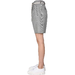 STRETCH FLANNEL BERMUDA SHORTS