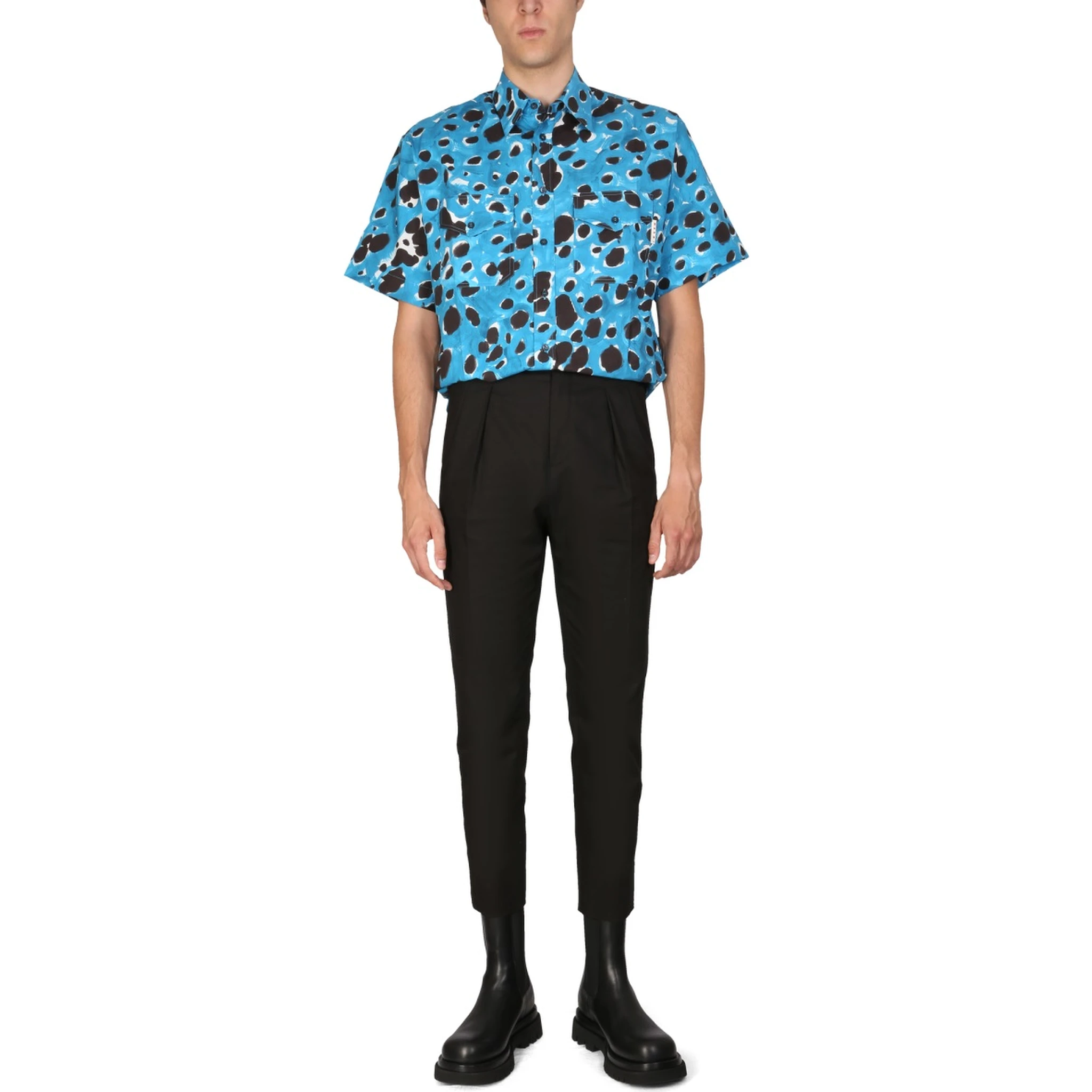 "POP DOTS" PRINT SHIRT