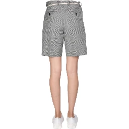 STRETCH FLANNEL BERMUDA SHORTS