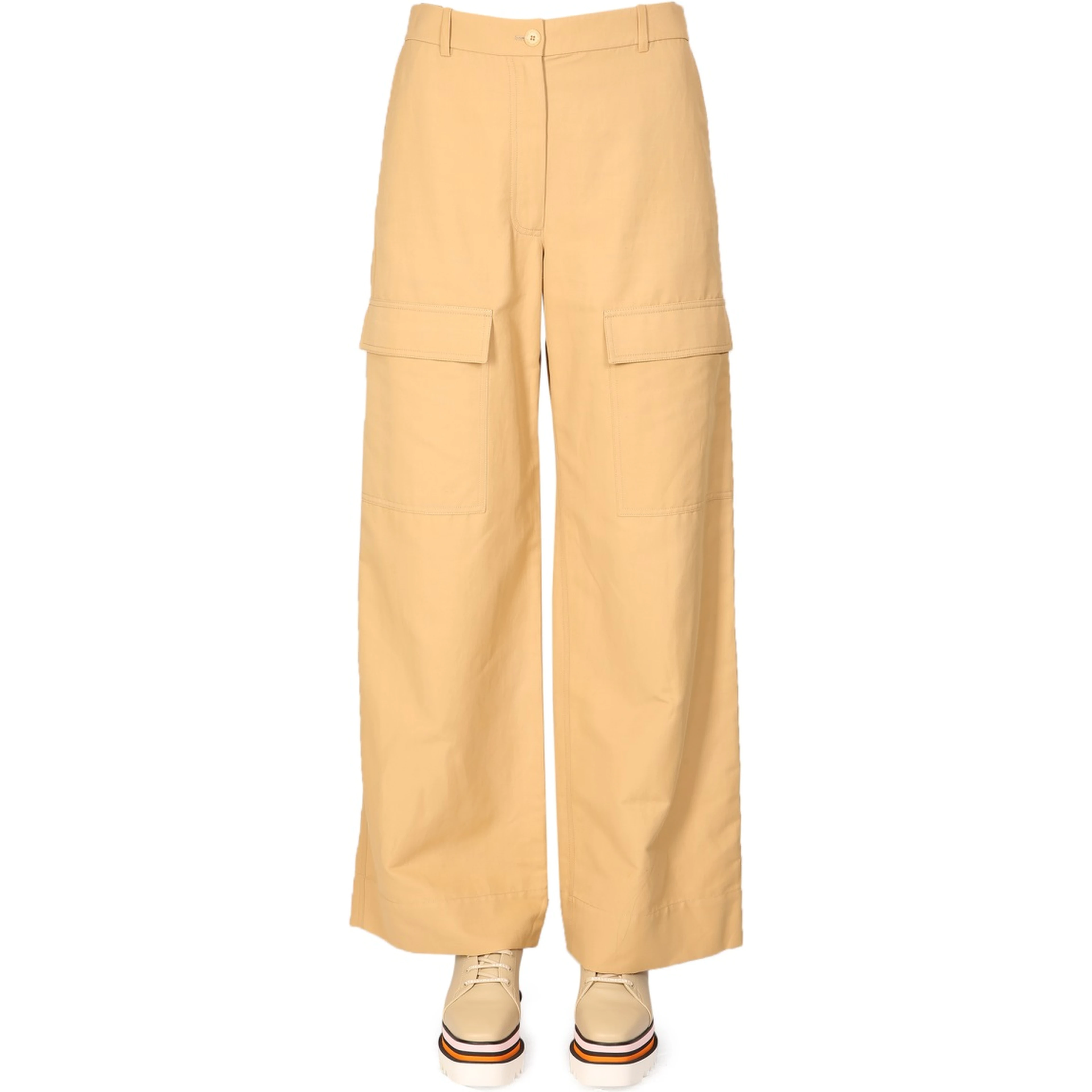 WIDE LEG CARGO PANTS
