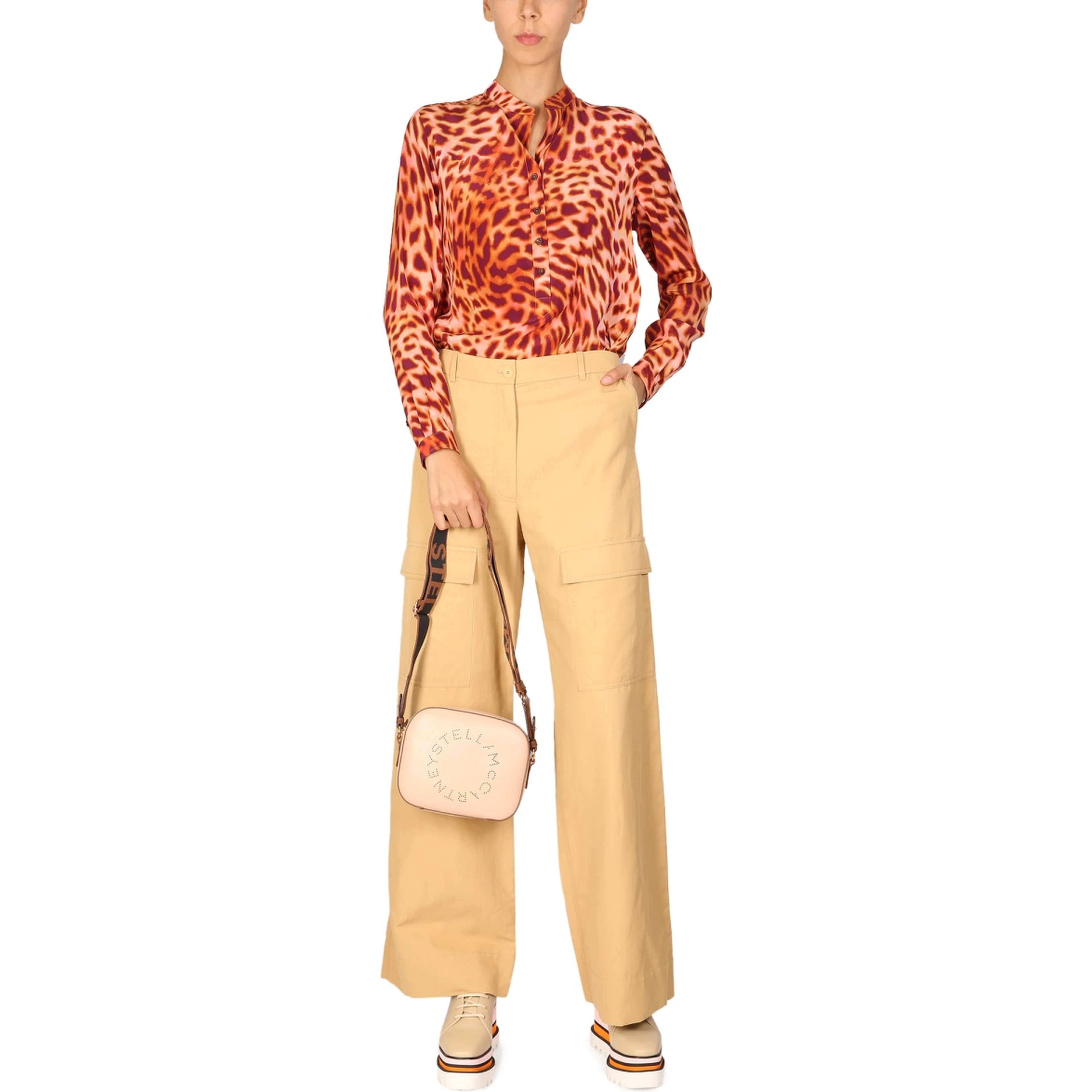 WIDE LEG CARGO PANTS