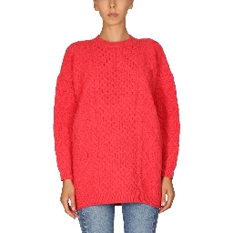 WOOL CREW NECK SWEATER
