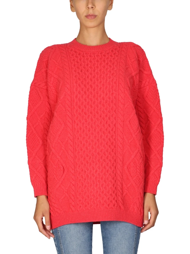 WOOL CREW NECK SWEATER