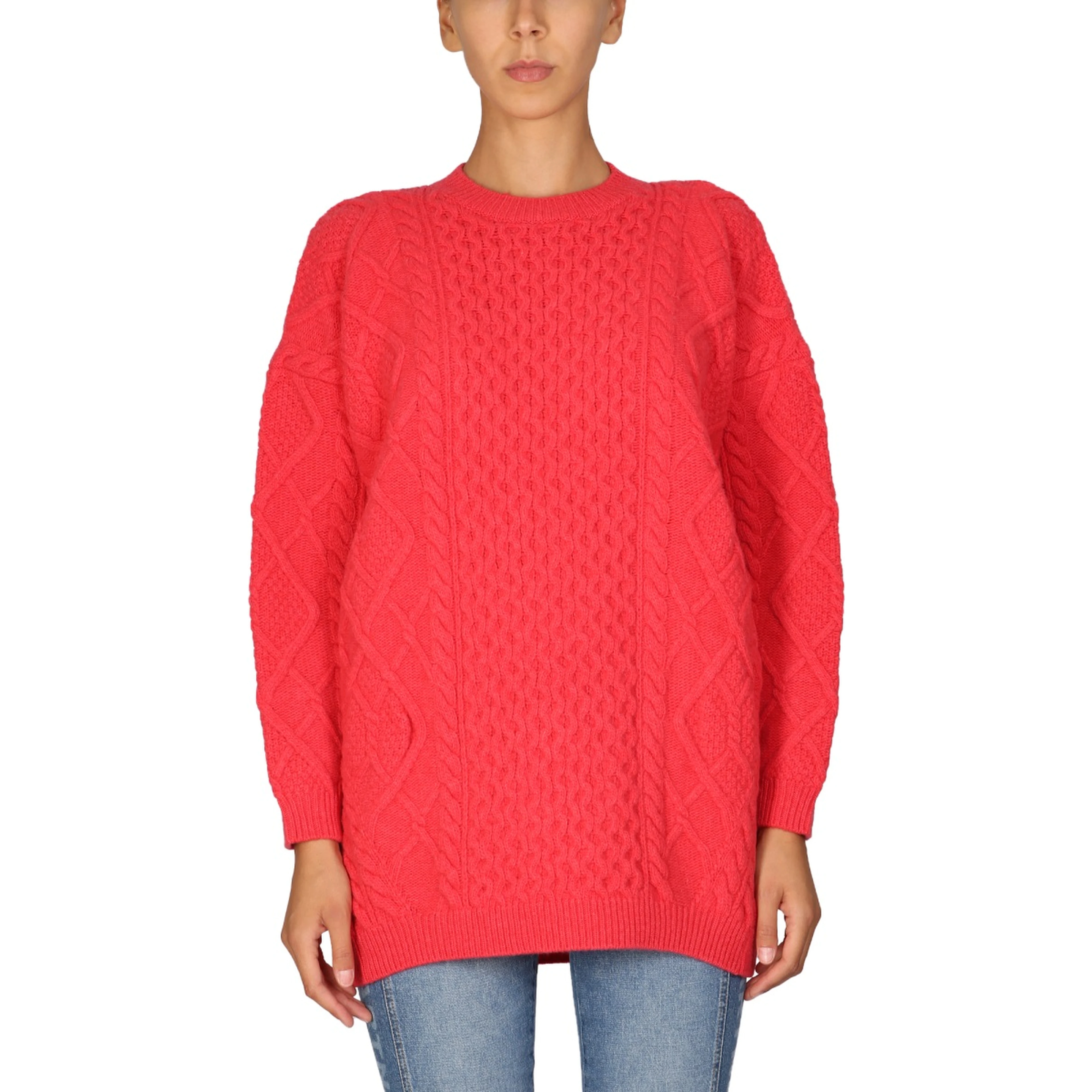WOOL CREW NECK SWEATER