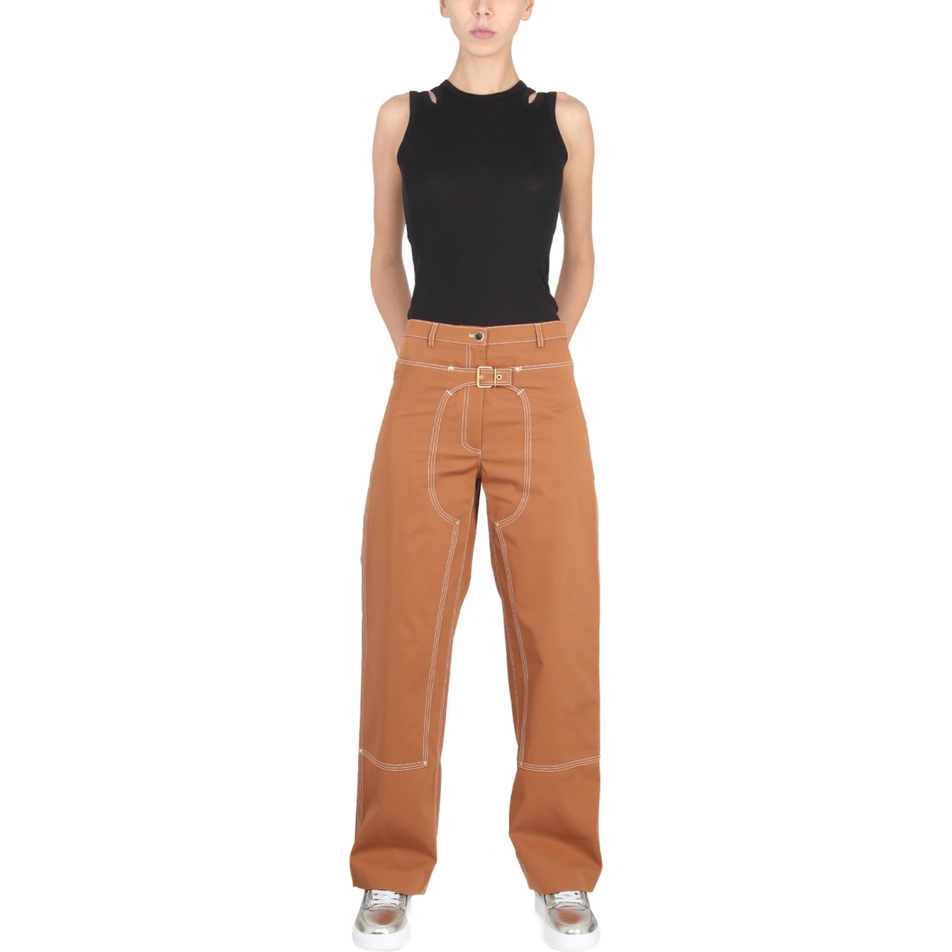 PANTS WITH BUCKLE