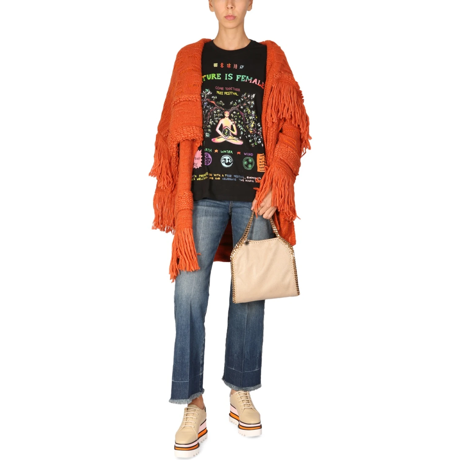 KNITTED TEXTURED COAT
