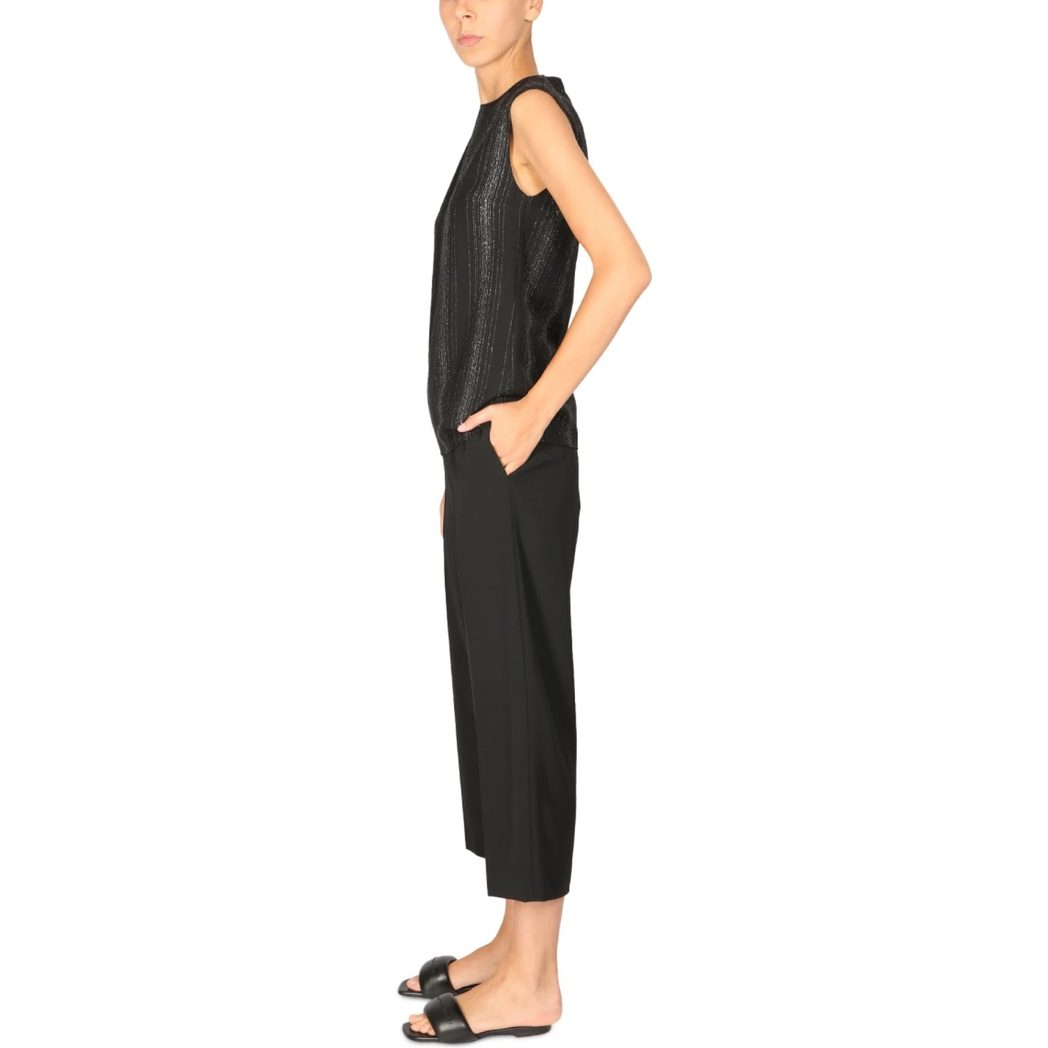 LUREX TAILORED TOP