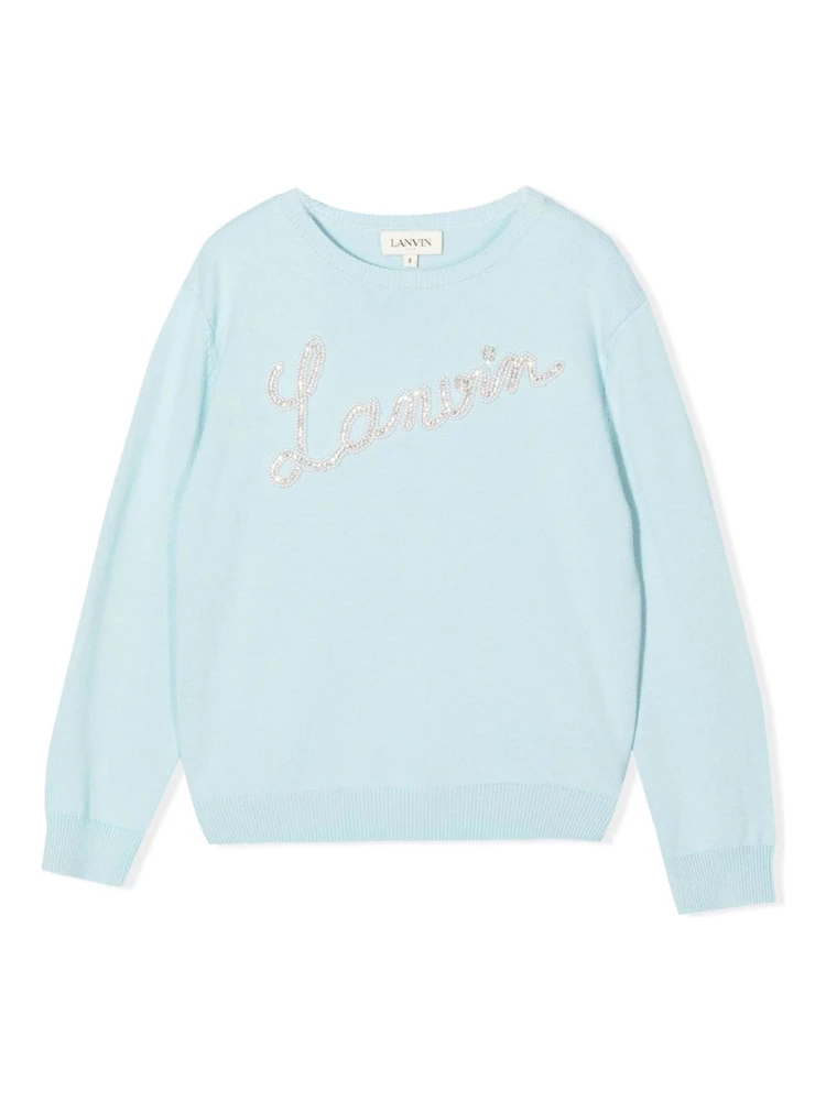 SIGNATURE LOGO CREW NECK PULLOVER
