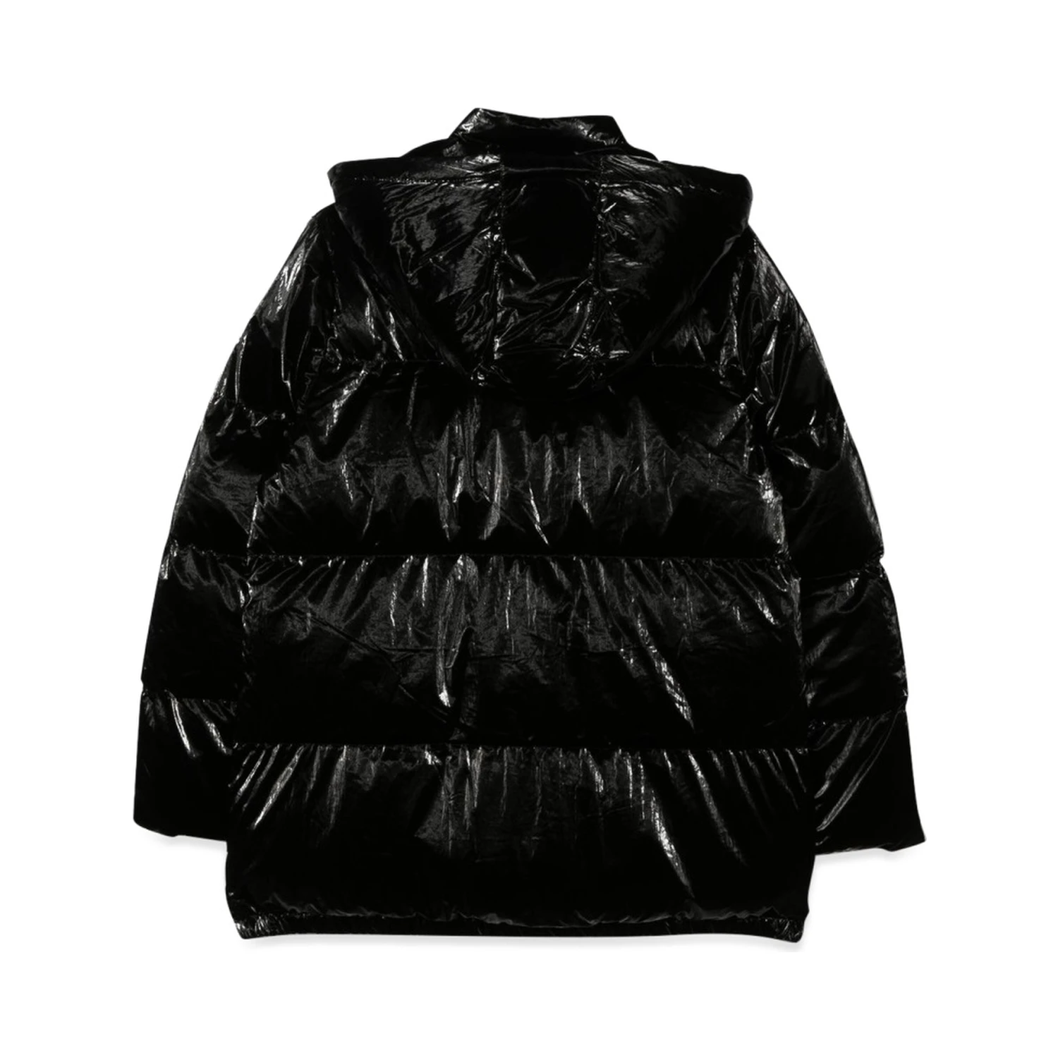 سترة مبطنة بغطاء للرأس