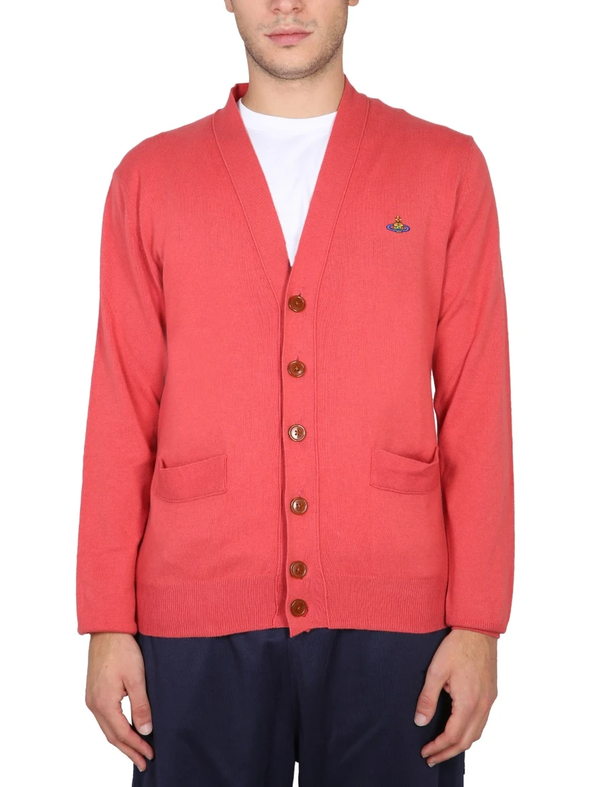 CARDIGAN WITH ORB EMBROIDERY