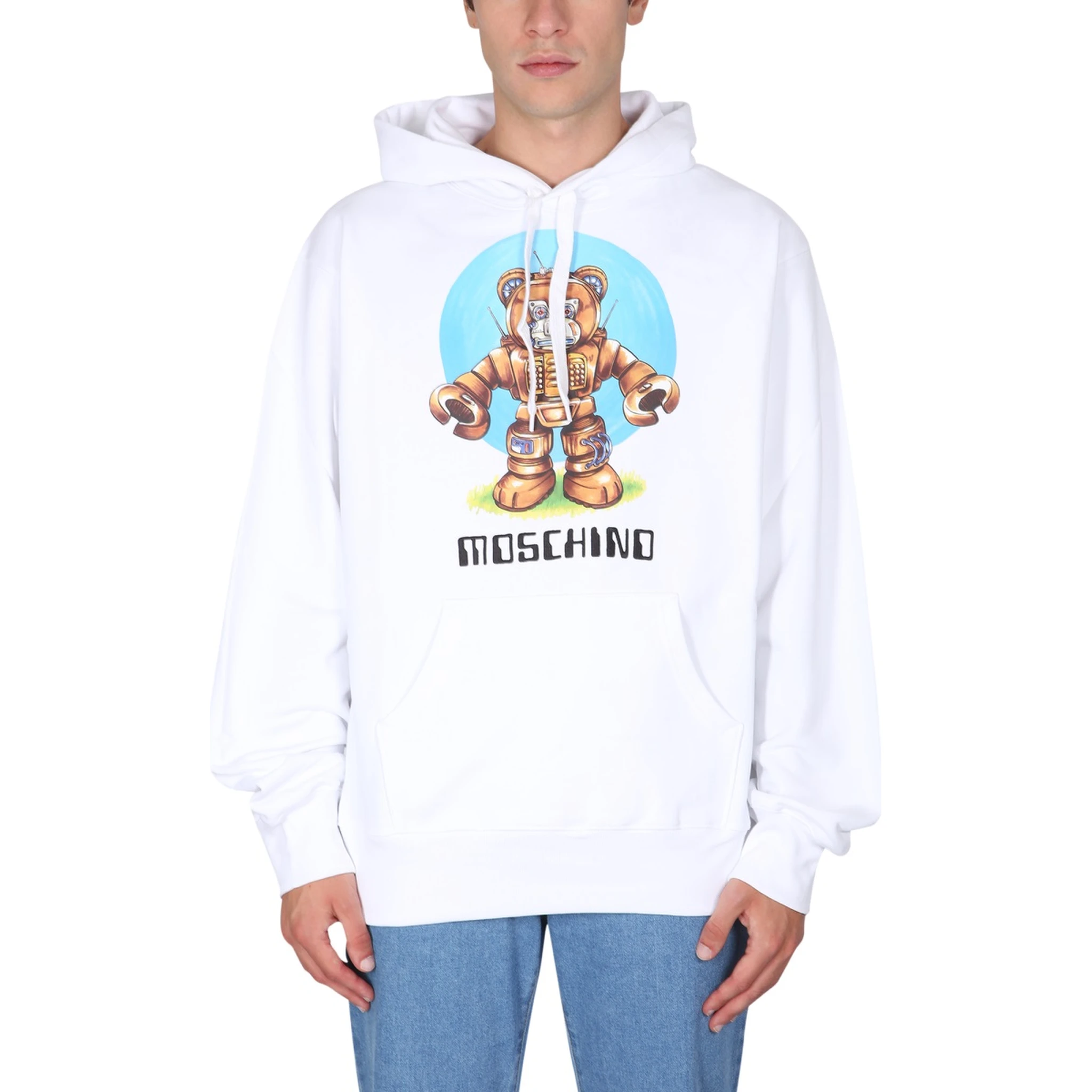 TEDDY PRINT SWEATSHIRT