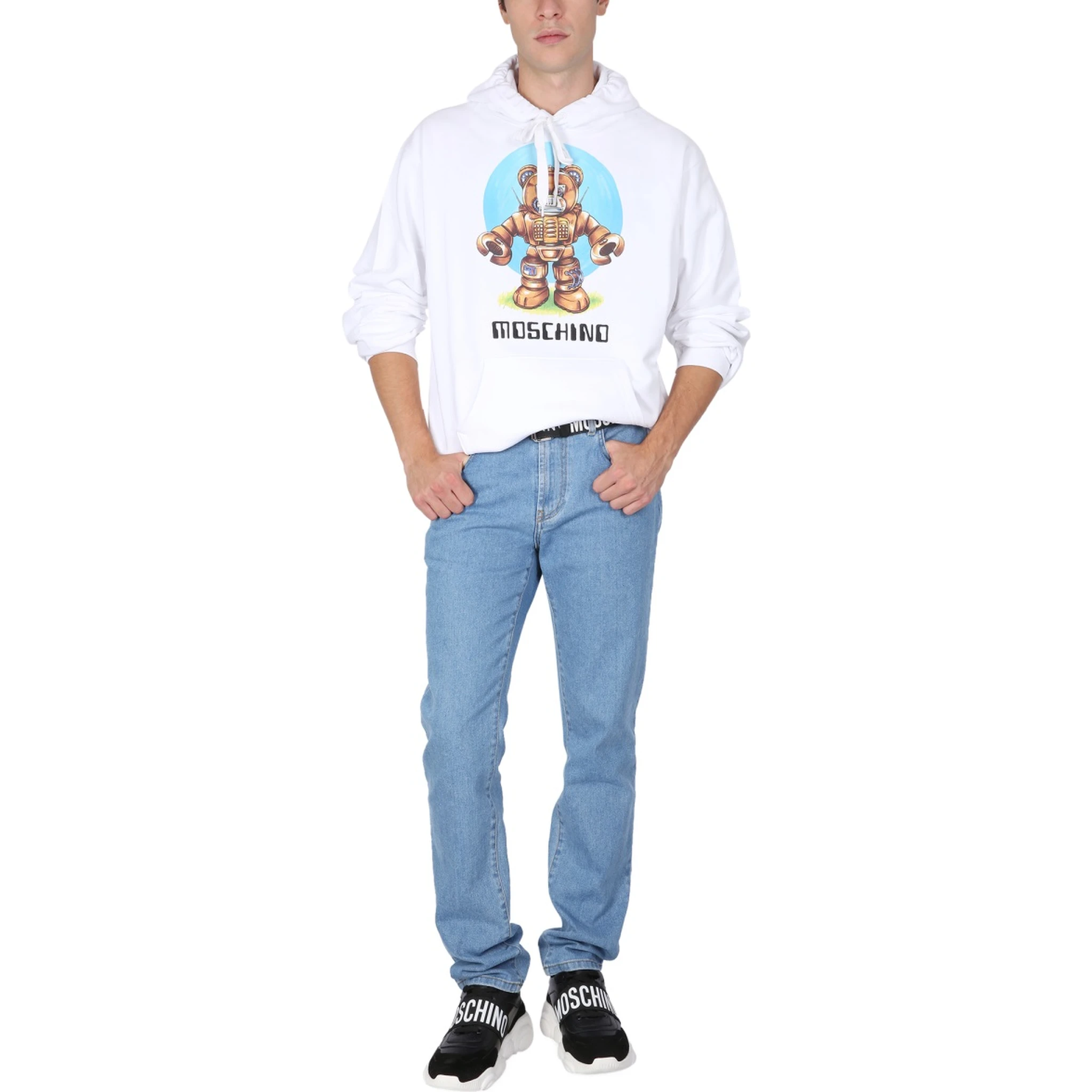 TEDDY PRINT SWEATSHIRT