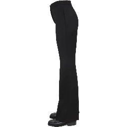 WOOL GRAIN DE POUDRE PANTS