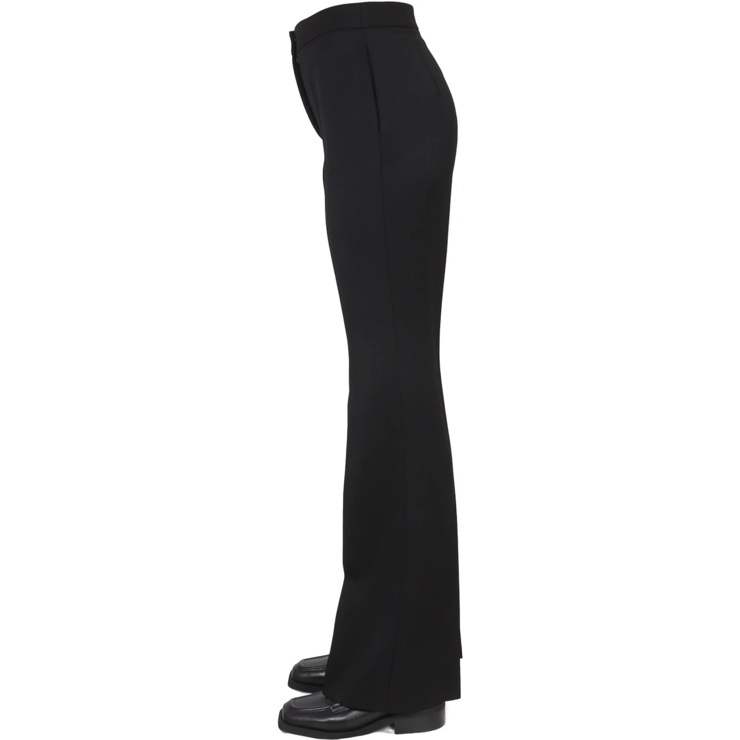 WOOL GRAIN DE POUDRE PANTS