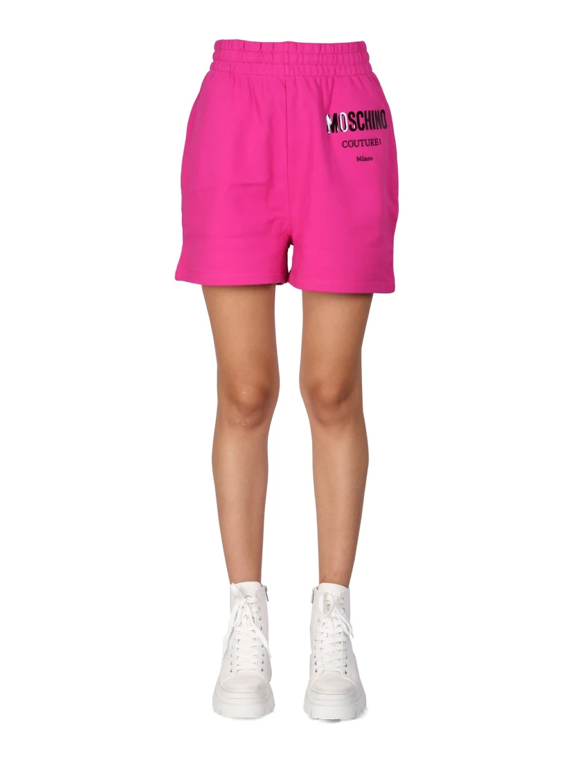 SHORTS WITH VINYL LOGO