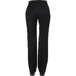 WOOL GRAIN DE POUDRE PANTS