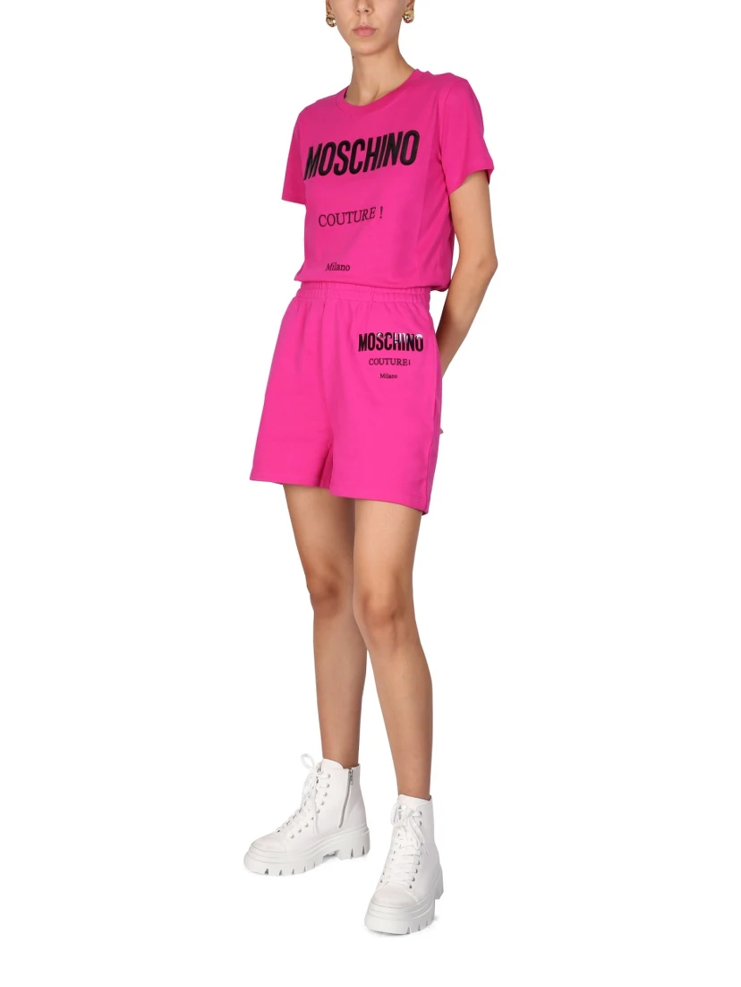 SHORTS WITH VINYL LOGO