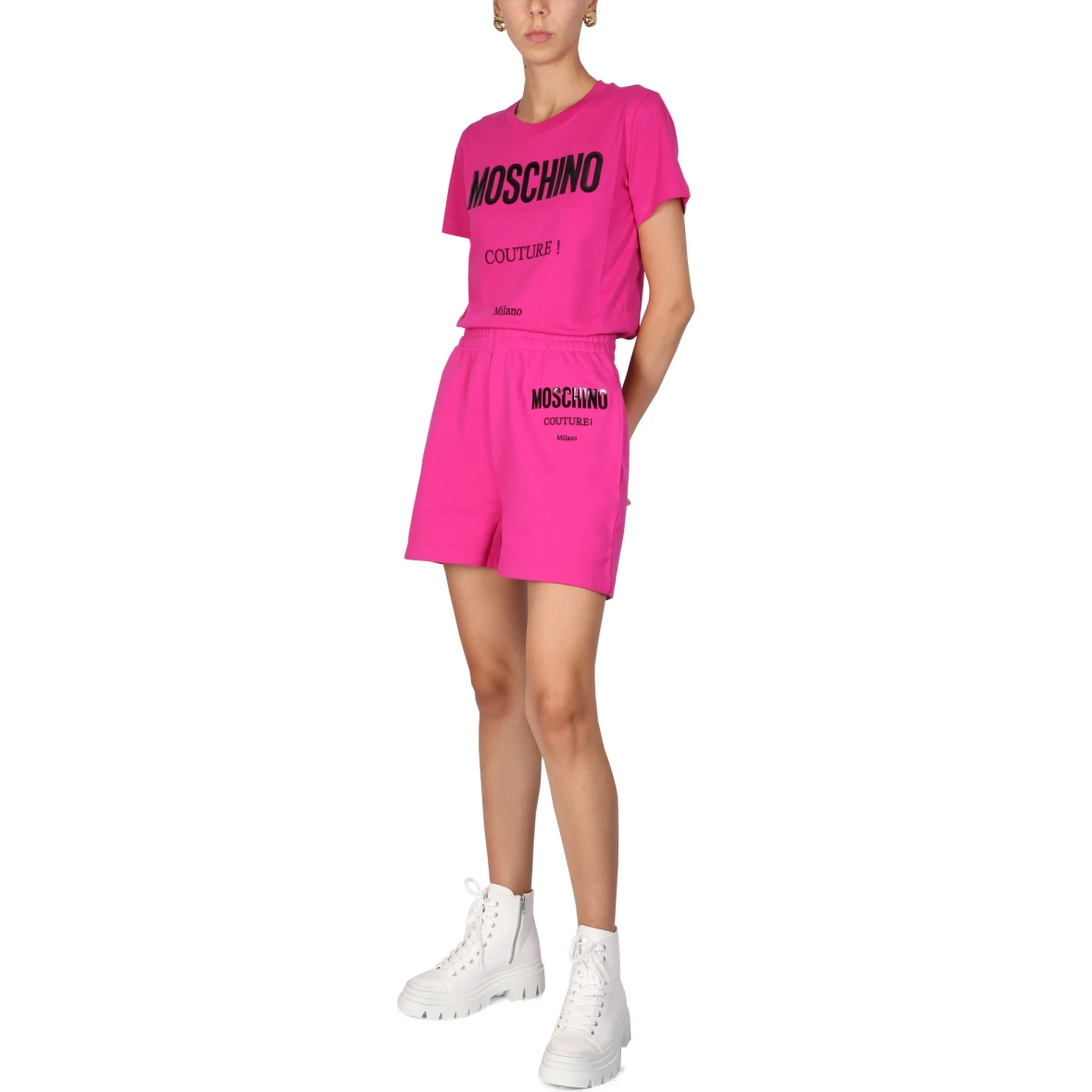 SHORTS WITH VINYL LOGO